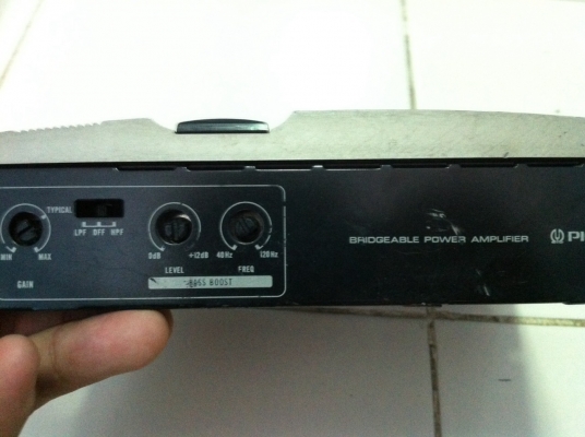 Pioneer GM-X402 2CH 70W*2 วัตต์เต็ม ขับซับได้ มือ2 ญี่ปุ่น