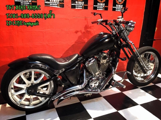 T&amp;T BIKE RAMA2 ขายด่วนเพียง 119000HONDA STEED600 สเปคเมกา ทะเบียนแท้ โอนขนส่ง ภาษี พรบ.58