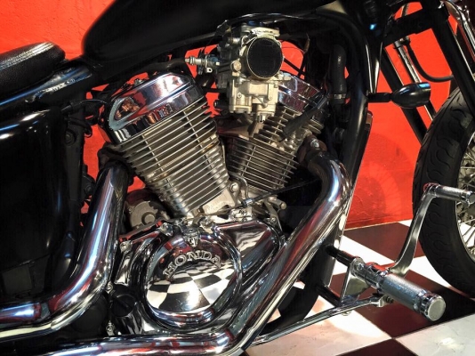 T&amp;T BIKE RAMA2 ขายด่วนเพียง 119000HONDA STEED600 สเปคเมกา ทะเบียนแท้ โอนขนส่ง ภาษี พรบ.58