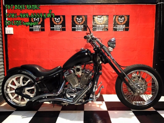 T&amp;T BIKE RAMA2 ขายด่วนเพียง 119000HONDA STEED600 สเปคเมกา ทะเบียนแท้ โอนขนส่ง ภาษี พรบ.58