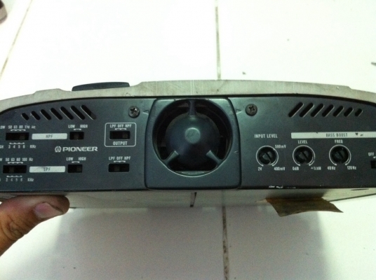 Pioneer GM-X602 2CH 100W-2 วัตต์เต็ม ขับซับได้ มีพัดลม Made in The U.S.A มือ2 ญี่ปุ่น Pioneer GM-X602 2CH 100W-2 วัตต์เต็ม ขับซับได้ มีพัดลม Made in The U.S.A มือ2 ญี่ปุ่น