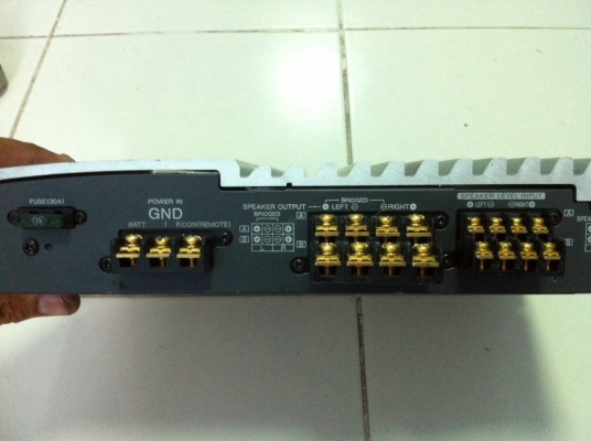 KENWOOD KAC-746 4CH 70W-4 วัตต์เต็ม ขับซับได้ มือ2 ญี่ปุ่น