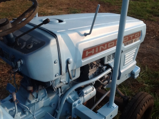 รถไถญี่ปุ่นhinomoto 18แรงสภาพดีพร้อมใช้แรงดีมาก