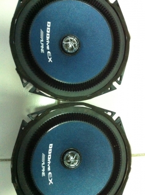 Apline DDS-172E 160W โครงหล่อ แม่เหล็กเหลว 6นิ้วครึ่ง 2ทาง มือ2 ญี่ปุ่น