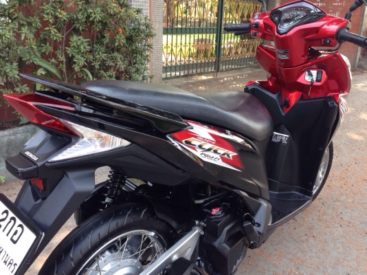 ขายclick125iสี ดำเเดง ปี2014 ไมล์5,1xxโล(รถ6เดือน)