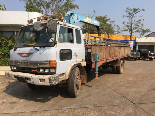 HINO. FF177  เครื่องEH700 ติดเครน3ตันยาว7.30เมตร