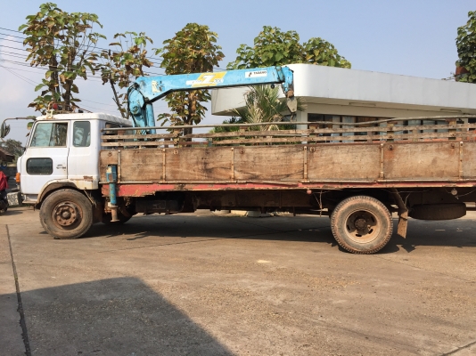 HINO. FF177  เครื่องEH700 ติดเครน3ตันยาว7.30เมตร