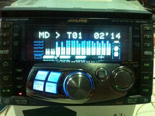 Alpine MDA-W933J CD MD สไลไฟฟ้า ปรับระดับไฟฟ้า กราฟฟิก เปลี่ยนสีไฟได้ สภาพสวย มือ2 ญี่ปุ่น Alpine MDA-W933J CD MD สไลไฟฟ้า ปรับระดับไฟฟ้า กราฟฟิก เปลี่ยนสีไฟได้ สภาพสวย มือ2 ญี่ปุ่น