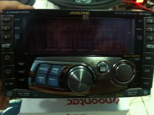 Alpine MDA-W933J CD MD สไลไฟฟ้า ปรับระดับไฟฟ้า กราฟฟิก เปลี่ยนสีไฟได้ สภาพสวย มือ2 ญี่ปุ่น Alpine MDA-W933J CD MD สไลไฟฟ้า ปรับระดับไฟฟ้า กราฟฟิก เปลี่ยนสีไฟได้ สภาพสวย มือ2 ญี่ปุ่น
