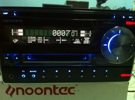 Pioneer FH-P530MD-B MP3 CD MD AUX มือ2 ญี่ปุ่น