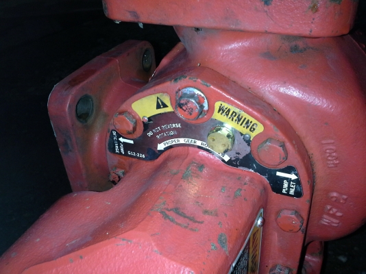 ขายปั๊มเฟือง 3 นิ้ว  USA