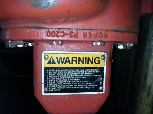 ขายปั๊มเฟือง 3 นิ้ว  USA