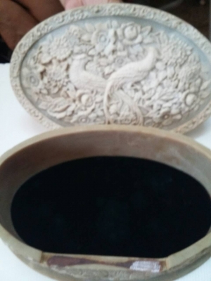 กล่องใส่เครื่องประดับหินอ่อนแกะลาย กล่องใส่เครื่องประดับหินอ่อนแกะลาย