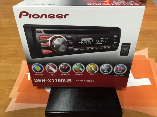ขายวิทยุ Pioneer DEH-X1750UB เล่น cd-mp3 ของใหม่ ขายวิทยุ Pioneer DEH-X1750UB เล่น cd-mp3 ของใหม่