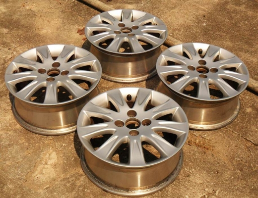 แม็กแท้ ขอบ15_4รู100 (4วง 3,200บ.)ไม่แตกไม่ดุ้ง สีสวย