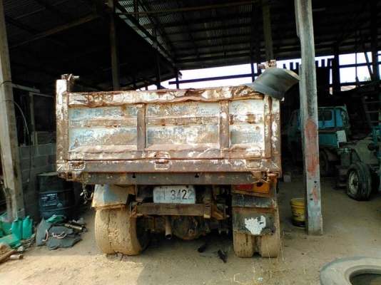 ขายตามสภาพรถดั้มอีซูซุ115เฟืองท้ายเกียรร้อคลายเครื่อง4BD1ภาษี57ลดเหลือ335000บาท