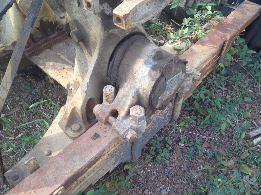 ขายเฟืองท้ายฟูโซ่เพลาเดียวพร้อมเพลาหามร็อกกี้