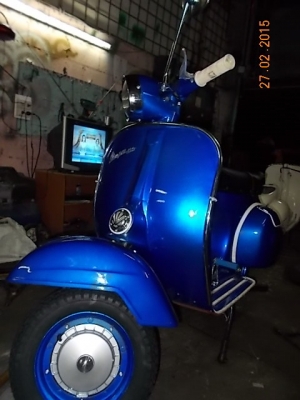เอเซียเวสป้า---->>จัดส่งรถvespa Sprint สีน้ำเงินแก้วให้คุณรัตน์ ที่นครสวรรค์ 28/02/2558 เป็นที่เรียบร้อย