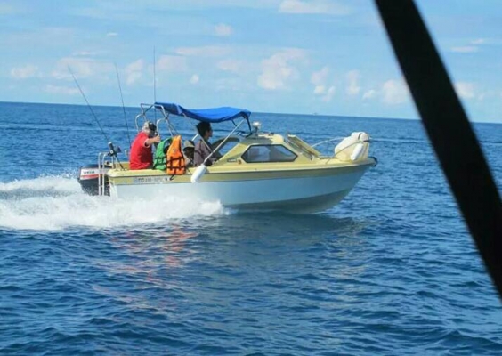 ขายเรือ YAMAHA cr17 เคบิ้นเครื่องYAMAHA55