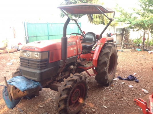 ขายคูโบต้า L4508 +จอบหมุน+ผานพรานตราช้าง(ใหม่)