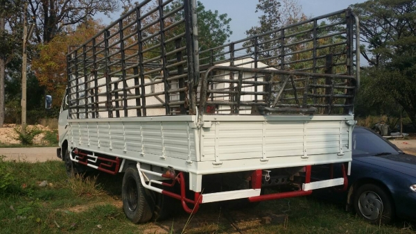 ขายด่วน HINO FB113 117 Hp กระบะคอกเหล็กทะเบียน ม.79