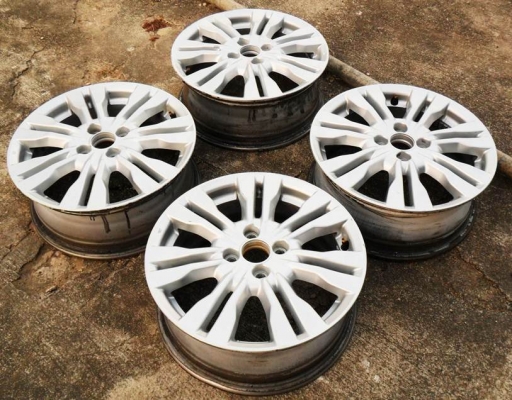 แม็กแท้ ขอบ16-4รู100 (4วง 3,400บ.)ไม่แตก ไม่ดุ้ง สีสวย