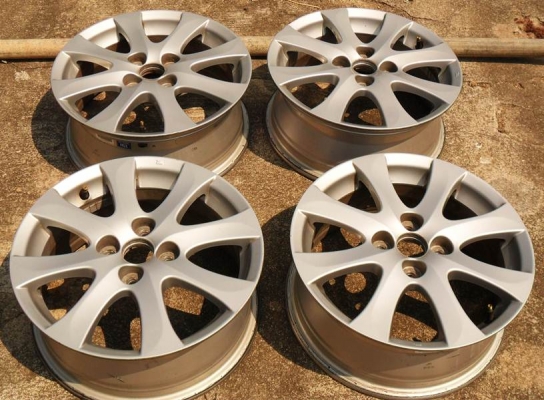 แม็กแท้ ขอบ15_4รู100 (4วง 3,200บ.)ไม่แตกไม่ดุ้ง สีสวย แม็กแท้ ขอบ15_4รู100 (4วง 3,200บ.)ไม่แตกไม่ดุ้ง สีสวย