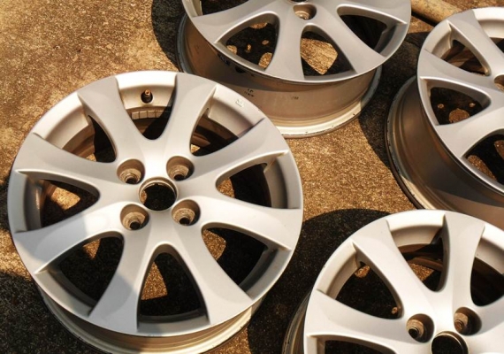 แม็กแท้ ขอบ15_4รู100 (4วง 3,200บ.)ไม่แตกไม่ดุ้ง สีสวย