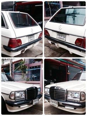 BENZ 280TE รถอเนกประสงค์ เครื่อง1J ติดแก๊สLPG AUTOสีใหม่ทั้งคันหุ้มภายในใหม่รอบคัน ยางใหม่ปีล่าสุด4เส้นทะเบียนถูกต้อง ภาษีพรบ.58
