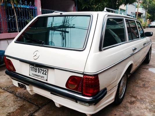 BENZ 280TE รถอเนกประสงค์ เครื่อง1J ติดแก๊สLPG AUTOสีใหม่ทั้งคันหุ้มภายในใหม่รอบคัน ยางใหม่ปีล่าสุด4เส้นทะเบียนถูกต้อง ภาษีพรบ.58