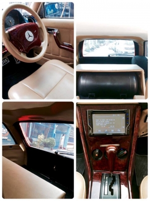 BENZ 280TE รถอเนกประสงค์ เครื่อง1J ติดแก๊สLPG AUTOสีใหม่ทั้งคันหุ้มภายในใหม่รอบคัน ยางใหม่ปีล่าสุด4เส้นทะเบียนถูกต้อง ภาษีพรบ.58
