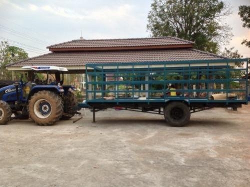 ขายพ่วงบรรทุกอ้อยรถไถ