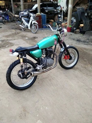 ขาย Honda CG 125 สภาพตามรูป ใบซื้อขาย บัตรเจ้าของเดิม