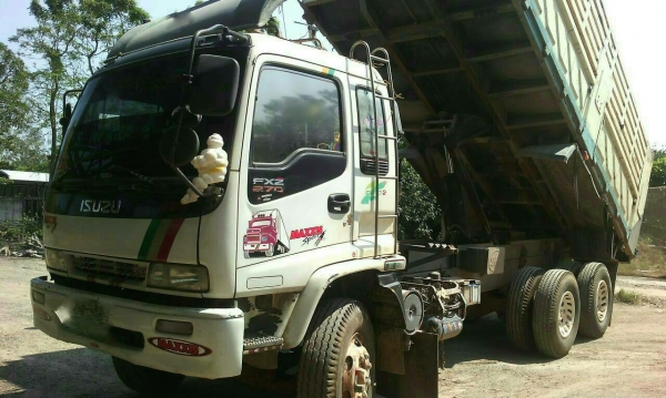 รถอีซูซุ 10 ล้อดั้ม FXZ 270 แรงม้า. ปี  46  ( ขายแม่ , ลูก )    สนใจติดต่อ  081 - 6079515