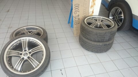 แม็กซ์พร้อมยาง 5รูขอบ18