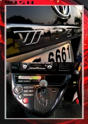**ขาย Toyota Wish ปี04 2.0S สีดำ ออโต้ เข้าศูนย์ตลอด  ใช้รักษามาก สภาพเดิมจัด สวย สด รถครอบครัวราคาสุดคุ้ม**มีรูป