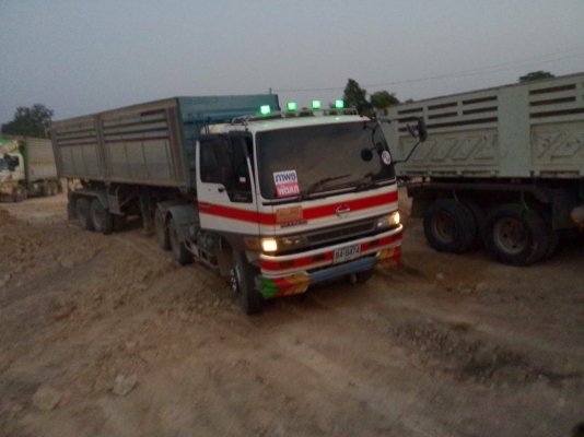 รถฮีโน่หัวลาก 2K เครื่อง K13D26 EK100 275 แรง พร้อมหางพ่วง