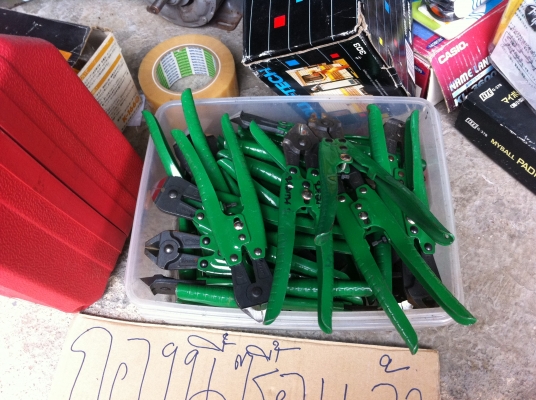 ขายลดราคา คีมตัด PEAKS จากญี่ปุ่น มีจุดหมุนช่วยผ่อนแรงการตัดตัดลวดโต 3มมได้สบาย