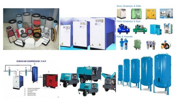 จำหน่ายปั๊มลม, SCREW AIR COMPRESSOR, เครื่องปั๊มลม สกรู  แวน ลูกสูบติดต่อ 0835848866