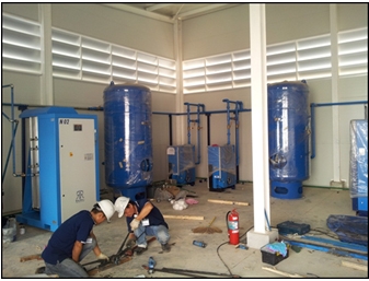 ขาย/ให้เช่า/ ซ่อมเครื่องปั๊มลม สกรู แวน ลูกสูบ ติดต่อ 0933968844