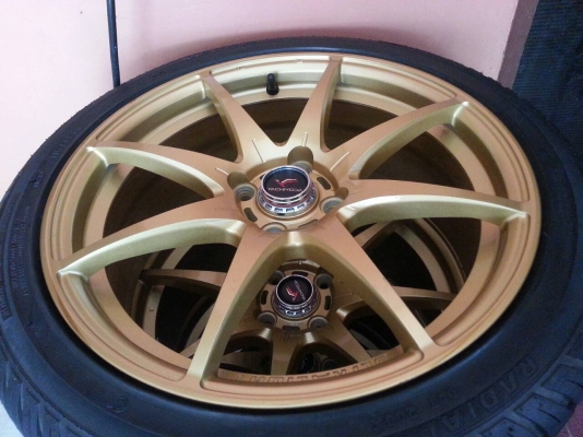 ขายแมกซ์ 17 4 รู 100 สภาพดีพร้อมยางใหม่