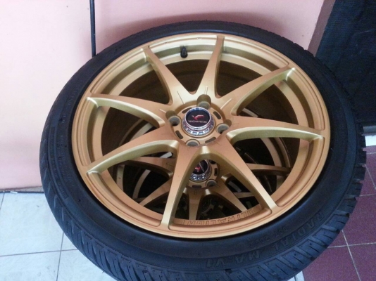 ขายแมกซ์ 17 4 รู 100 สภาพดีพร้อมยางใหม่