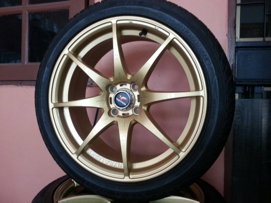 ขายแมกซ์ 17 4 รู 100 สภาพดีพร้อมยางใหม่