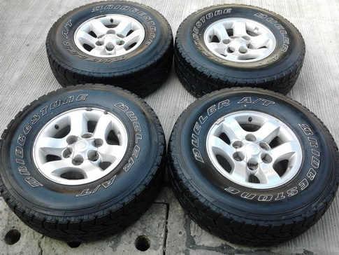 ล้อTiger+ยาง AT 31/10.5/15  สวยๆ 1ชุด