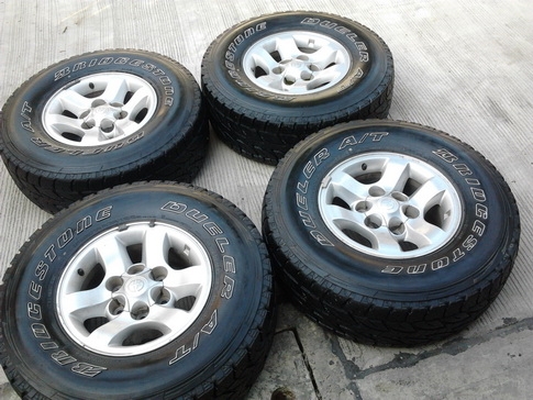 ล้อTiger+ยาง AT 31/10.5/15 สวยๆ 1ชุด ล้อTiger+ยาง AT 31/10.5/15 สวยๆ 1ชุด