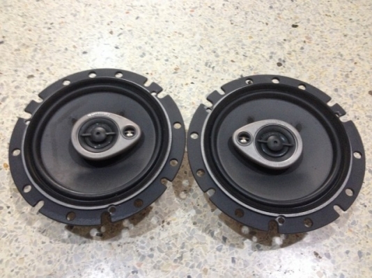 ลำโพง6นิ้ว3ทางPIONEER TS1688A ของเก่าญี่ปุ่นสภาพสวย