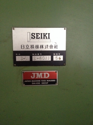 เครื่องมิลลิ่ง ปาด ญี่ปุ่น HITACHI SEIKI MODEL : MS-V , S-6011พร้อมใช้งาน เครื่องมิลลิ่ง ปาด ญี่ปุ่น HITACHI SEIKI MODEL : MS-V , S-6011พร้อมใช้งาน