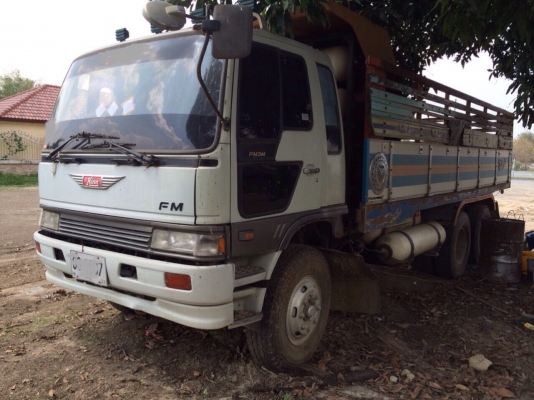 ขายสิบล้อดั้มพ่วงNgv6ถัง HINO FM3M เครื่องเดิมเกียร์เดิม