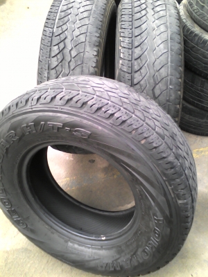 265/70R16 YOKOHAMA GEOLANDAR  H/T-S  ชุด 4 เส้น  ปี 2013  TEL.081-427-3941
