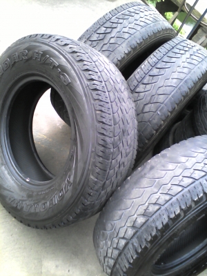 265/70R16 YOKOHAMA GEOLANDAR  H/T-S  ชุด 4 เส้น  ปี 2013  TEL.081-427-3941